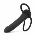 Men Only Model Black - Anatomiczny Przyrząd z Pierścieniem Elastycznym