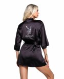 Playboy Lingerie Sparkling Bunny Szlafrok Kimono z Połyskiem S/M