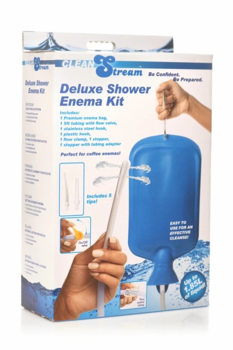 XR Brands Deluxe Shower System - Zestaw higieniczny 1,85L z akcesoriami XR Brands Deluxe Shower System - Zestaw higieniczny 1,85L z akcesoriami
