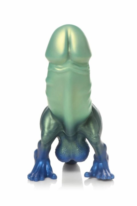 XR Brands Jurassic Model Dino Zielono-Niebieski - silikonowa forma ozdobna XR Brands Jurassic Model Dino Zielono-Niebieski - silikonowa forma ozdobna
