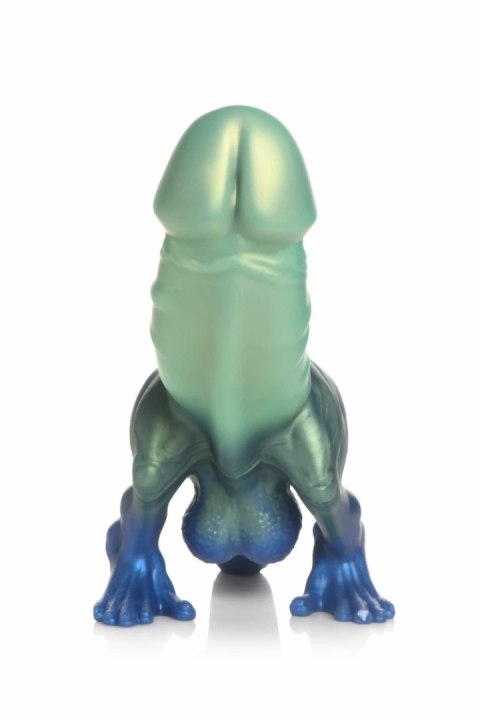 XR Brands Jurassic Model Dino Zielono-Niebieski - silikonowa forma ozdobna XR Brands Jurassic Model Dino Zielono-Niebieski - silikonowa forma ozdobna
