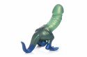 XR Brands Jurassic Model Dino Zielono-Niebieski - silikonowa forma ozdobna