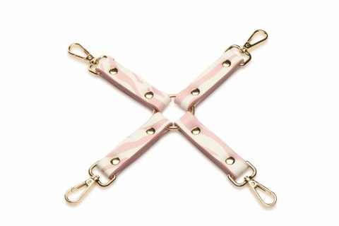 XR Brands Kitty Bondage Set rożowo-biały komplet akcesoriow vegan XR Brands Kitty Bondage Set rożowo-biały komplet akcesoriow vegan