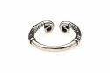 XR Brands Stainless Steel Ring Silver - Wytrzymały stalowy model