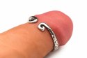 XR Brands Stainless Steel Ring Silver - Wytrzymały stalowy model