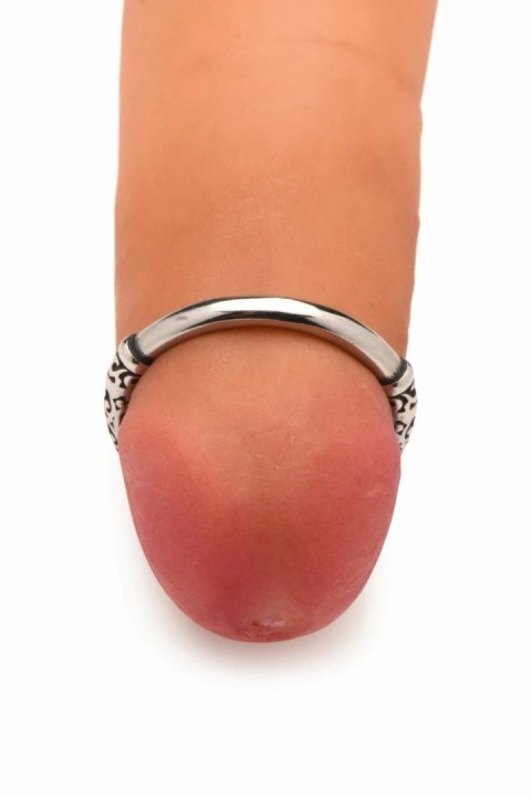 XR Brands Stainless Steel Ring Silver - Wytrzymały stalowy model XR Brands Stainless Steel Ring Silver - Wytrzymały stalowy model