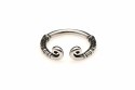 XR Brands Stalowy Pierścień Model Glans Ring Silver 30 mm