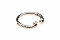 XR Brands Stalowy Pierścień Model Glans Ring Silver 30 mm