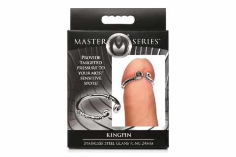 XR Brands Stalowy Pierścień Model Glans Ring Silver 30 mm XR Brands Stalowy Pierścień Model Glans Ring Silver 30 mm