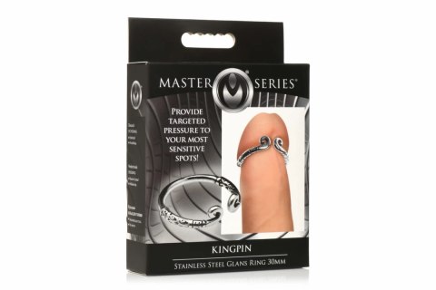 XR Brands Stalowy Pierścień Model Glans Ring Silver 30 mm XR Brands Stalowy Pierścień Model Glans Ring Silver 30 mm