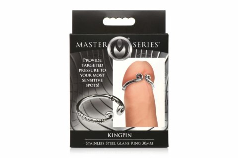 XR Brands Stalowy Pierścień Model Glans Ring Silver 30 mm XR Brands Stalowy Pierścień Model Glans Ring Silver 30 mm