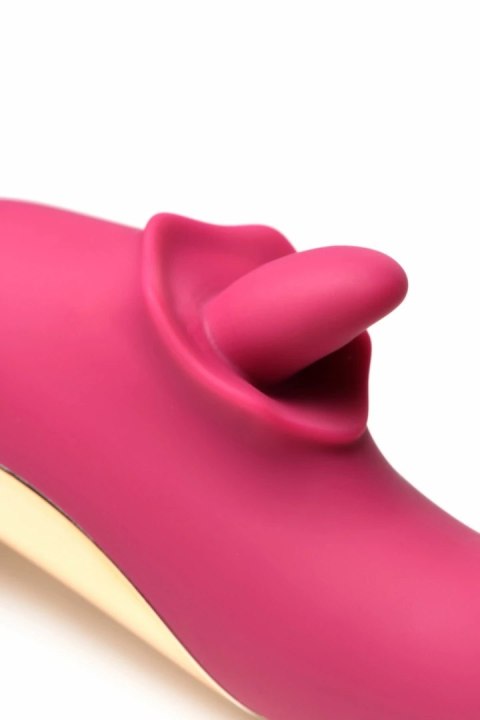XR Brands Tease & Please Pink - Model z funkcją ruchu i stymulacji języczkiem XR Brands Tease & Please Pink - Model z funkcją ruchu i stymulacji języczkiem