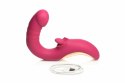 XR Brands Tease & Please Pink - Model z funkcją ruchu i stymulacji języczkiem