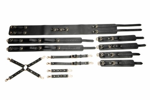 XR Brands Temptress Zestaw Uprzęży Uda i Nadgarstkow Czarny Vegan XR Brands Temptress Zestaw Uprzęży Uda i Nadgarstkow Czarny Vegan