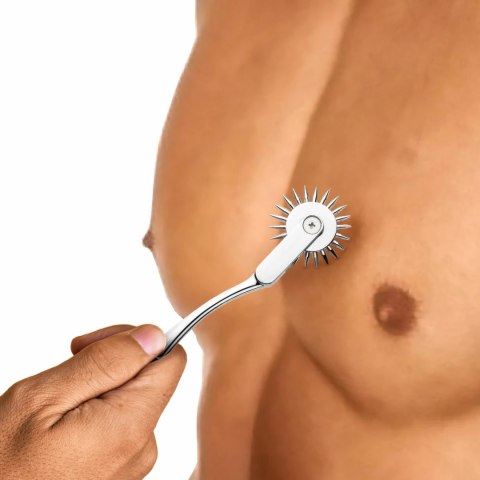 XR Brands Wartenberg Wheel Silver - precyzyjne narzędzie do stymulacji skory XR Brands Wartenberg Wheel Silver - precyzyjne narzędzie do stymulacji skory