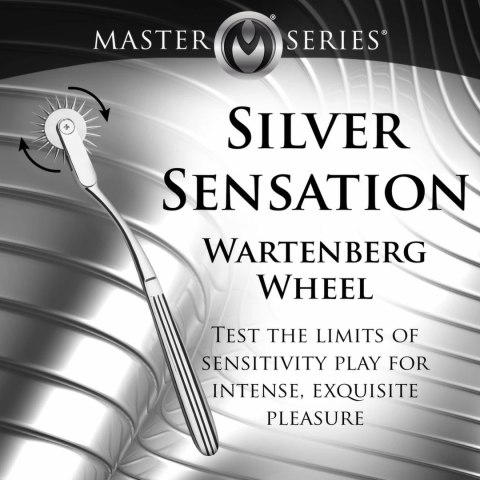 XR Brands Wartenberg Wheel Silver - precyzyjne narzędzie do stymulacji skory XR Brands Wartenberg Wheel Silver - precyzyjne narzędzie do stymulacji skory