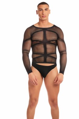 Rene Rofe Cam Boy komplet dwuczęściowy czarny, koszula i slipy