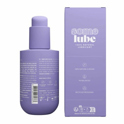 SOME Natural Lubricant 100 ml - Wegański Żel Intymny, pH Neutralny SOME Natural Lubricant 100 ml - Wegański Żel Intymny, pH Neutralny