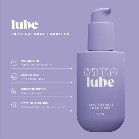SOME Natural Lubricant 100 ml - Wegański Żel Intymny, pH Neutralny SOME Natural Lubricant 100 ml - Wegański Żel Intymny, pH Neutralny