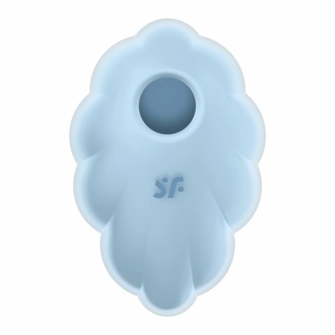 Satisfyer Cloud Dancer Blue - wielofunkcyjny model z falami powietrznymi Satisfyer Cloud Dancer Blue - wielofunkcyjny model z falami powietrznymi