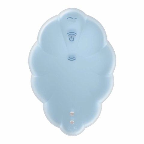 Satisfyer Cloud Dancer Blue - wielofunkcyjny model z falami powietrznymi Satisfyer Cloud Dancer Blue - wielofunkcyjny model z falami powietrznymi