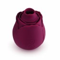 Skins Rose Buddies The Rose Flutterz wibrujący model silikonowy burgund