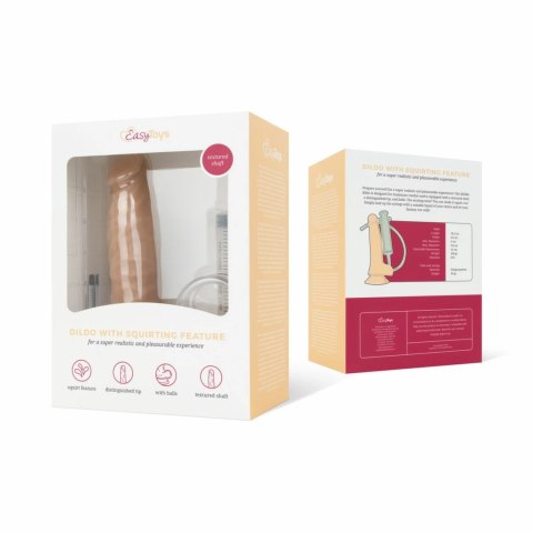 TOYJOY Squirting Model Z Systemem Dozującym i Przyssawką 20 cm TOYJOY Squirting Model Z Systemem Dozującym i Przyssawką 20 cm