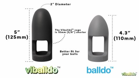 Viballdo Viballdo™ Black - System wibrujący, dłuższy, regulowany rozmiar Viballdo Viballdo™ Black - System wibrujący, dłuższy, regulowany rozmiar